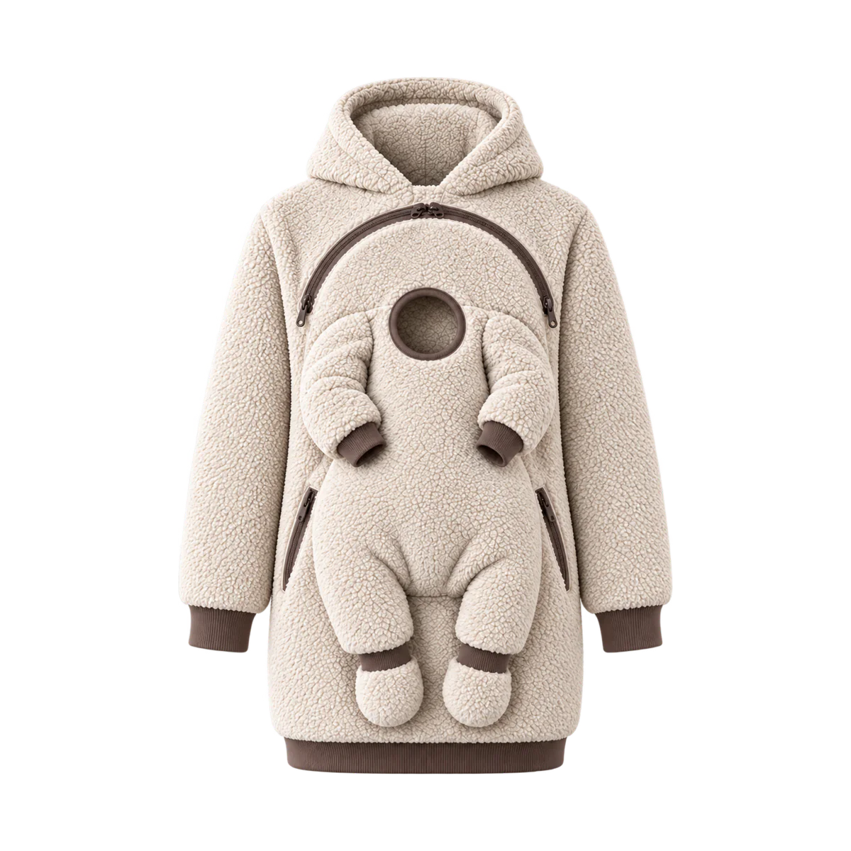 VORALİXS Anne & Bebek Sweatshirt, siteye özel stüdyo görseli